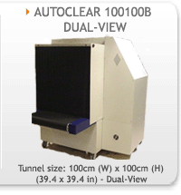 Autoclear 100100B Dual-view X-ray Machine