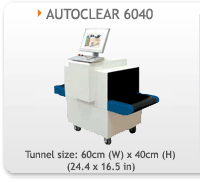 Autoclear 6040 Xray Scanner