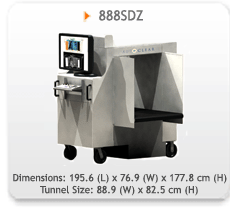 Autoclear Backscatter X-ray Scanner 888SDZ