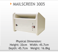 Autoclear Mailscreen3005 Xray Scanner